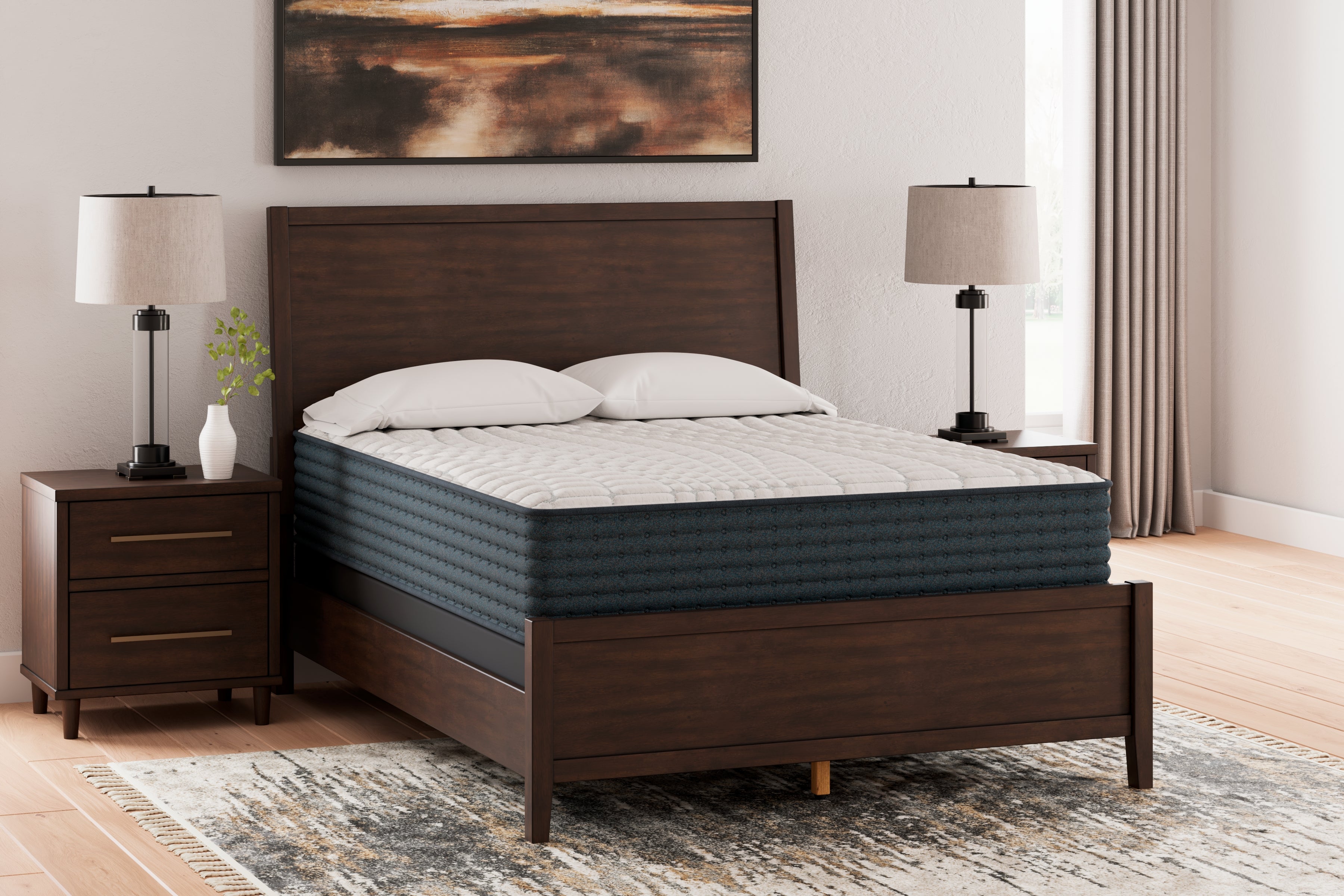 Elite Furniture Outlet - Ashley Furniture - Hybrid 1200 Mattresses - Queen / White - M43531