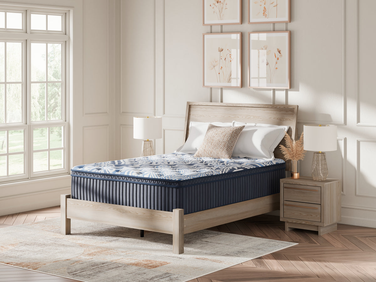 Elite Furniture Outlet - Ashley Furniture - Plush Luxe 2.0 Mattresses - California King / Blue - M49751