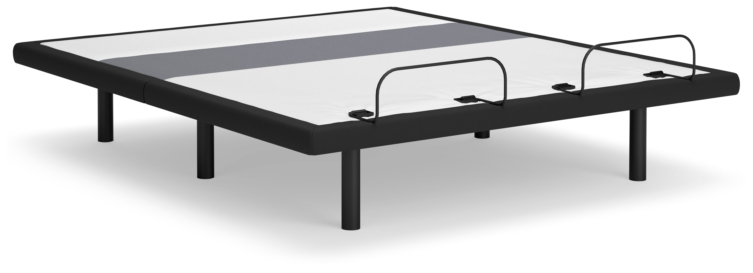 Elite Furniture Outlet - Ashley Furniture - Best Base with Lumbar and Audio King Adjustable Base - King Adjustable Base / Charcoal Gray - M5X542