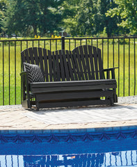 Elite Furniture Outlet - Ashley Furniture - Hyland wave Outdoor - Rectangular Cocktail Table / Driftwood - P114-701