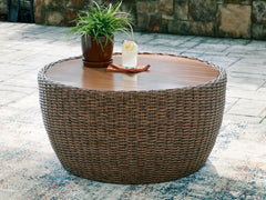 Elite Furniture Outlet - Ashley Furniture - Double Point Outdoor - Round Cocktail Table - PCP503-708
