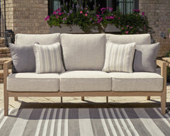 Elite Furniture Outlet - Ashley Furniture - Hallow Creek Outdoor - Square End Table / Driftwood - P560-702