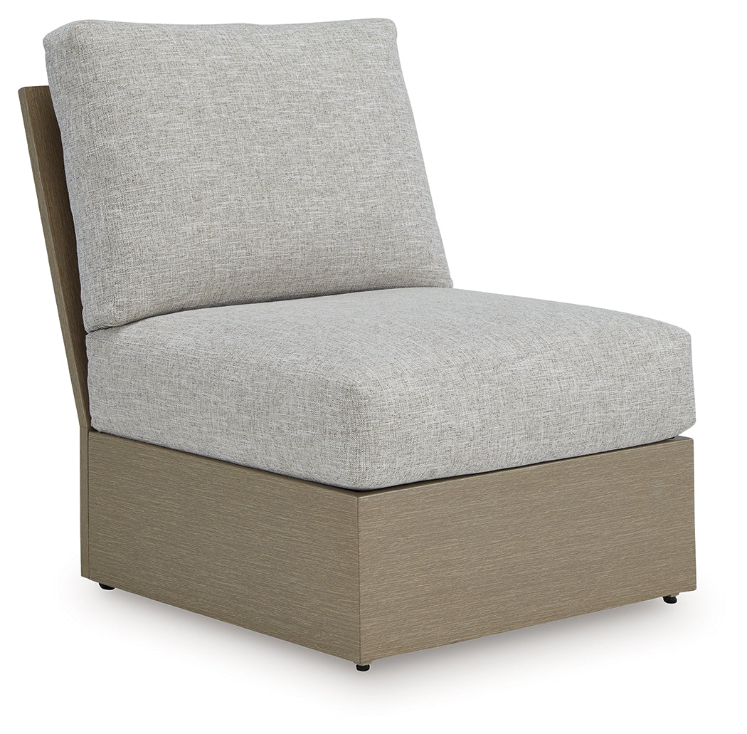 Elite Furniture Outlet - Ashley Furniture - Kimpton Isle Outdoor - Rectangular Cocktail Table / Brown - P704-701