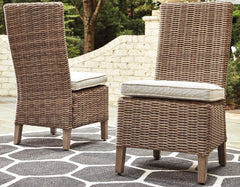 Elite Furniture Outlet - Ashley Furniture - Beachcroft Outdoor - 5-Piece Outdoor Sectional / Black/Light Gray - P792P6