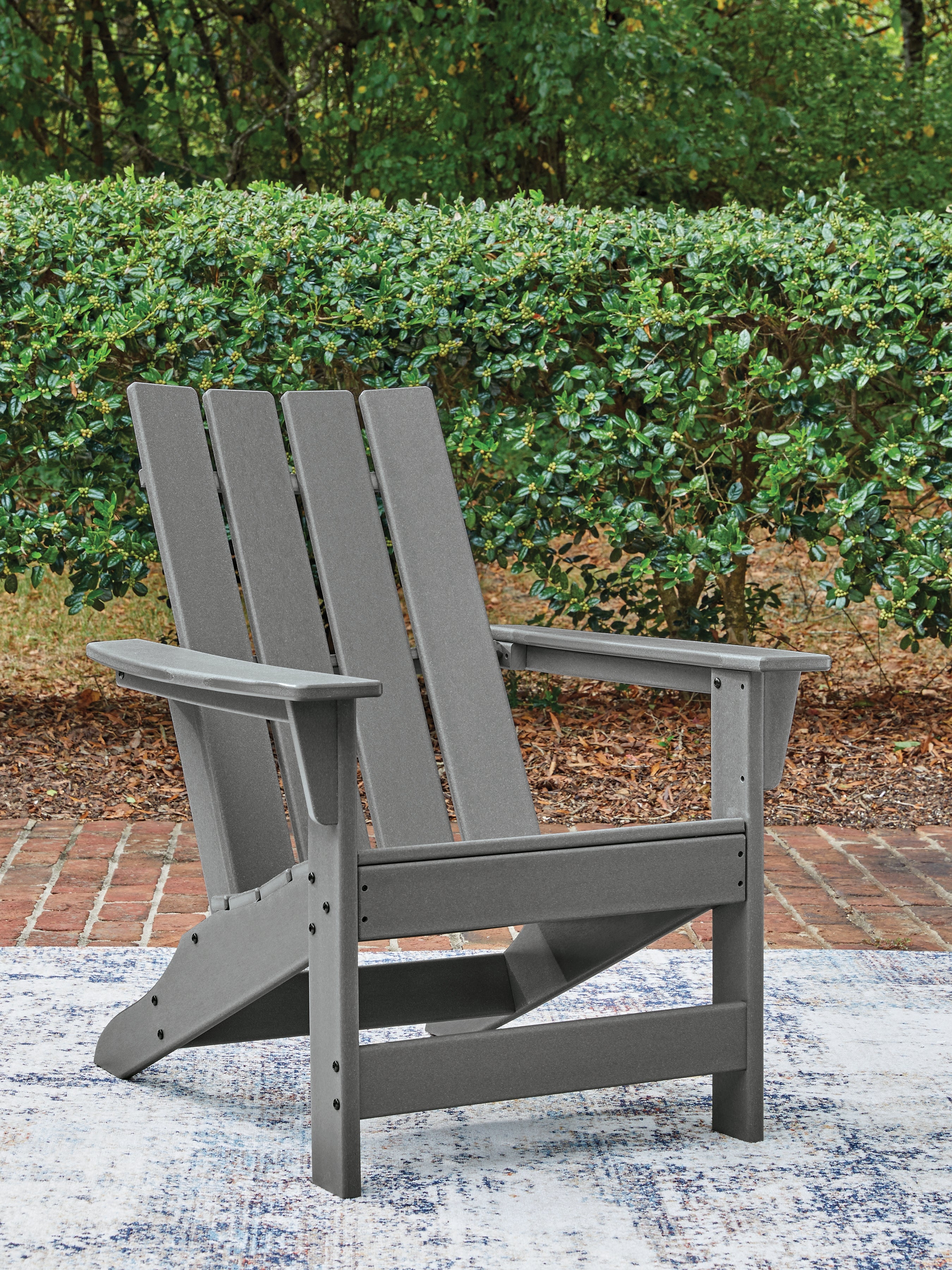 Elite Furniture Outlet - Ashley Furniture - Cove Beach Outdoor - Adirondack Chair / Gray - PCP803-898
