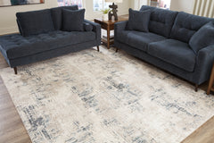 Elite Furniture Outlet - Ashley Furniture - Gentor Rug - 8' x 10' Rug / Blue/Ivory - R406521