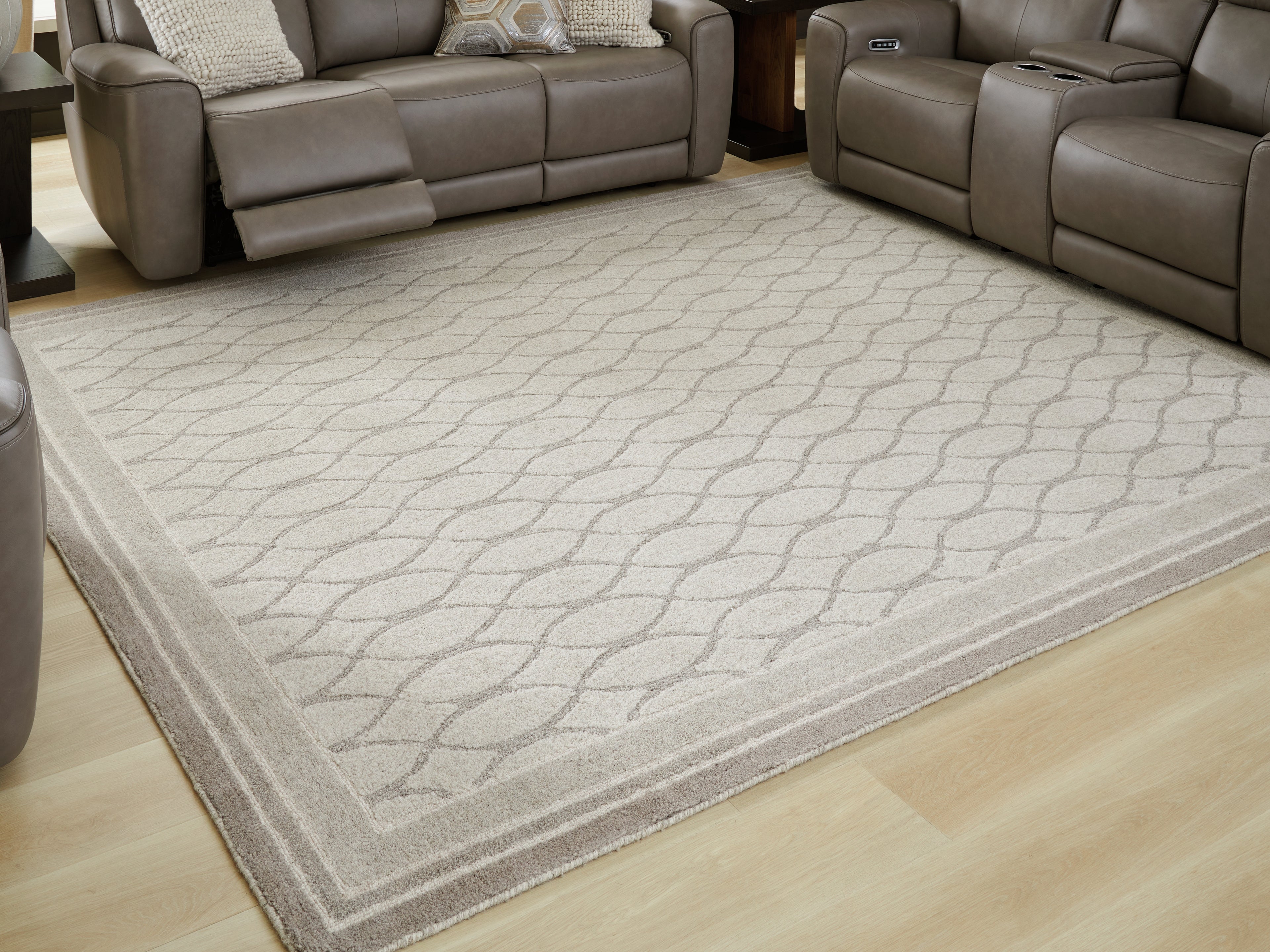 Elite Furniture Outlet - Ashley Furniture - Wimney Rug - Large Rug / Gray - R407281