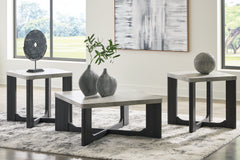 Elite Furniture Outlet - Ashley Furniture - Sharstorm Table (Set of 3) - Occasional Table Set (3/CN) / Two-tone Gray - T251-13