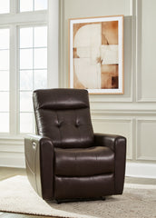 Elite Furniture Outlet - Ashley Furniture - Pisgham Living Room - PWR Recliner/ADJ Headrest / Sand - U1050313