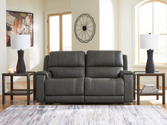 Elite Furniture Outlet - Ashley Furniture - 5Z - Pittson Sectional - 2-Piece Power Reclining Sectional Loveseat - PCU12600S1