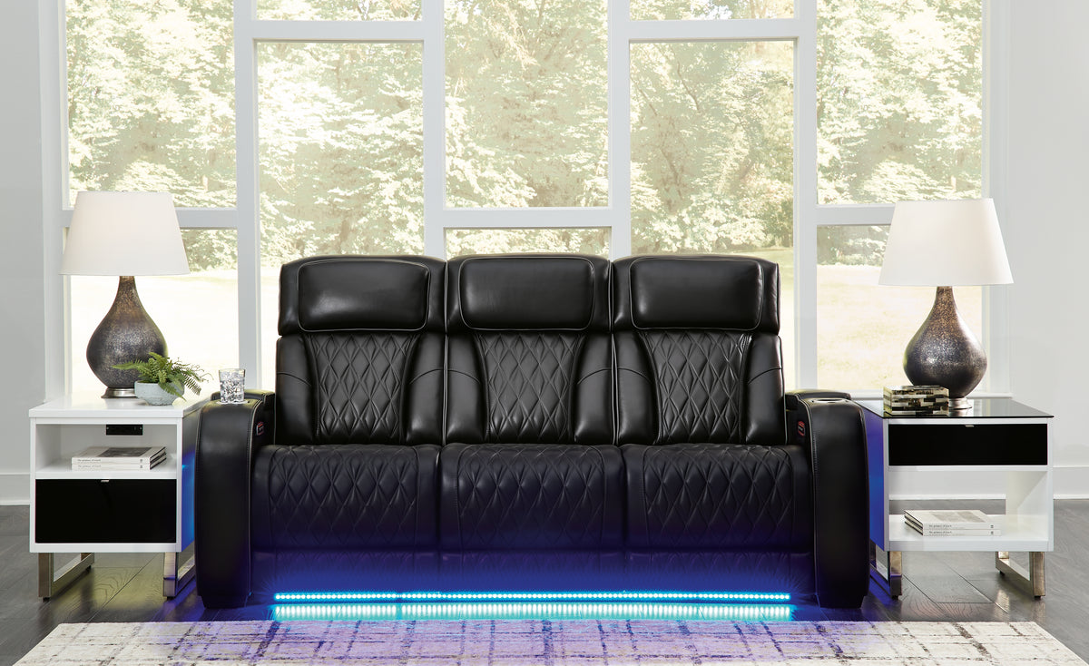 Elite Furniture Outlet - Ashley Furniture - Boyington Living Room - PWR REC Loveseat/CON/ADJ HDRST / Gray - U2710518