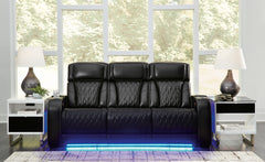 Elite Furniture Outlet - Ashley Furniture - Boyington Living Room - PWR REC Loveseat/CON/ADJ HDRST / Gray - U2710518