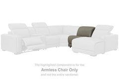 Elite Furniture Outlet - Ashley Furniture - Correze Sectional - 2-Piece Power Reclining Sectional / Gray - U94202S10