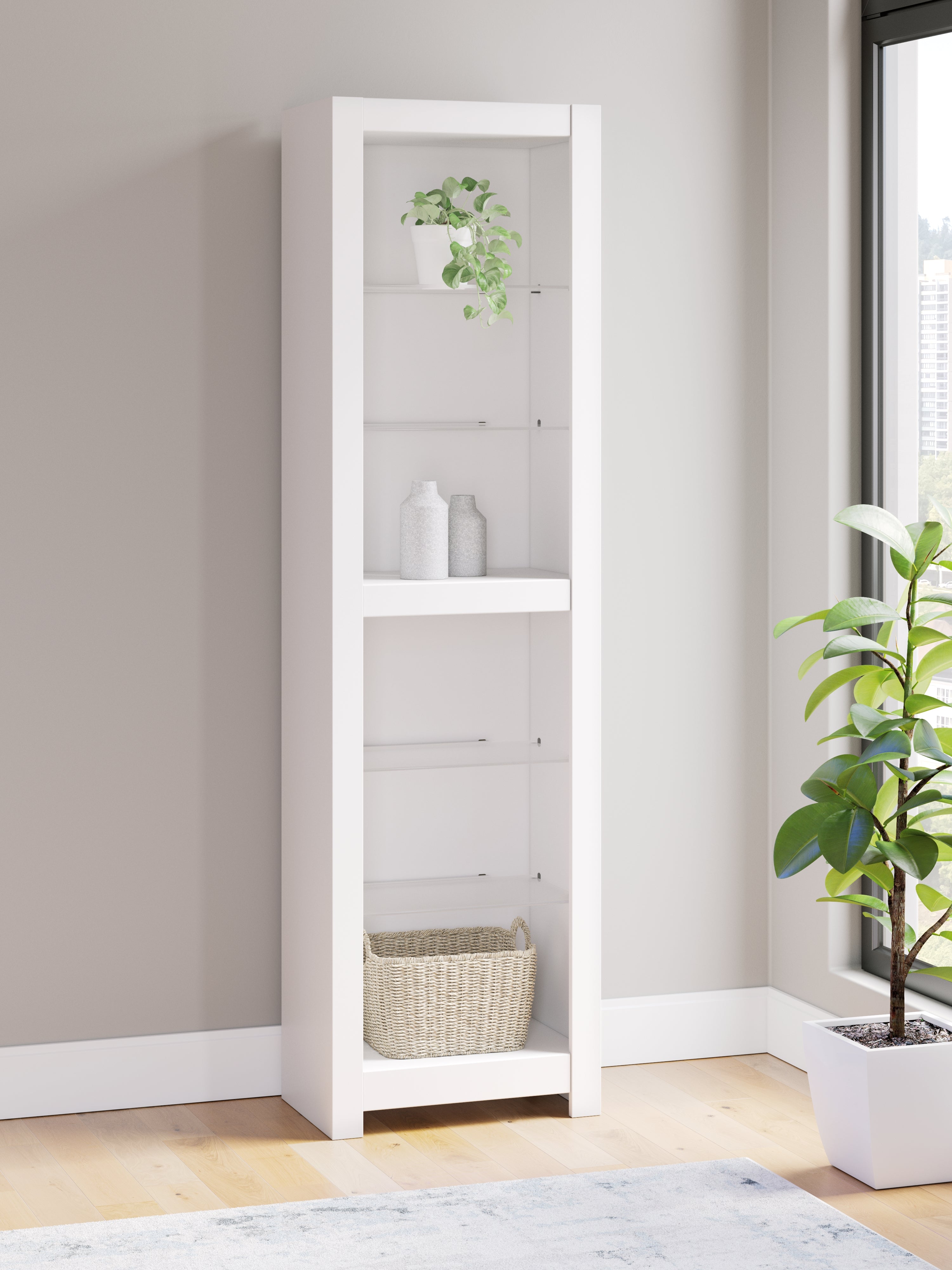 Elite Furniture Outlet - Ashley Furniture - Brollevi Entertainment Center - Pier / White - W2722-24