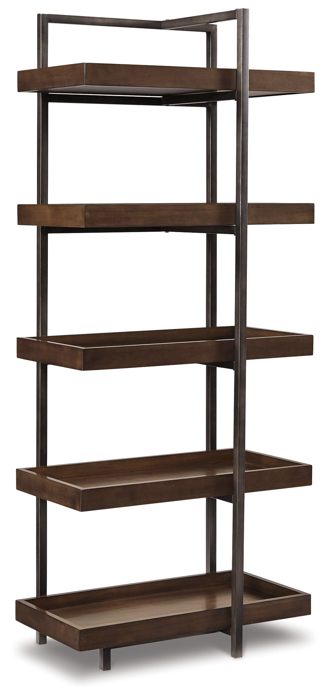 Elite Furniture Outlet - Ashley Furniture - Starmore Entertainment Center - Left or Right Pier / Brown/Gunmetal - W633-34